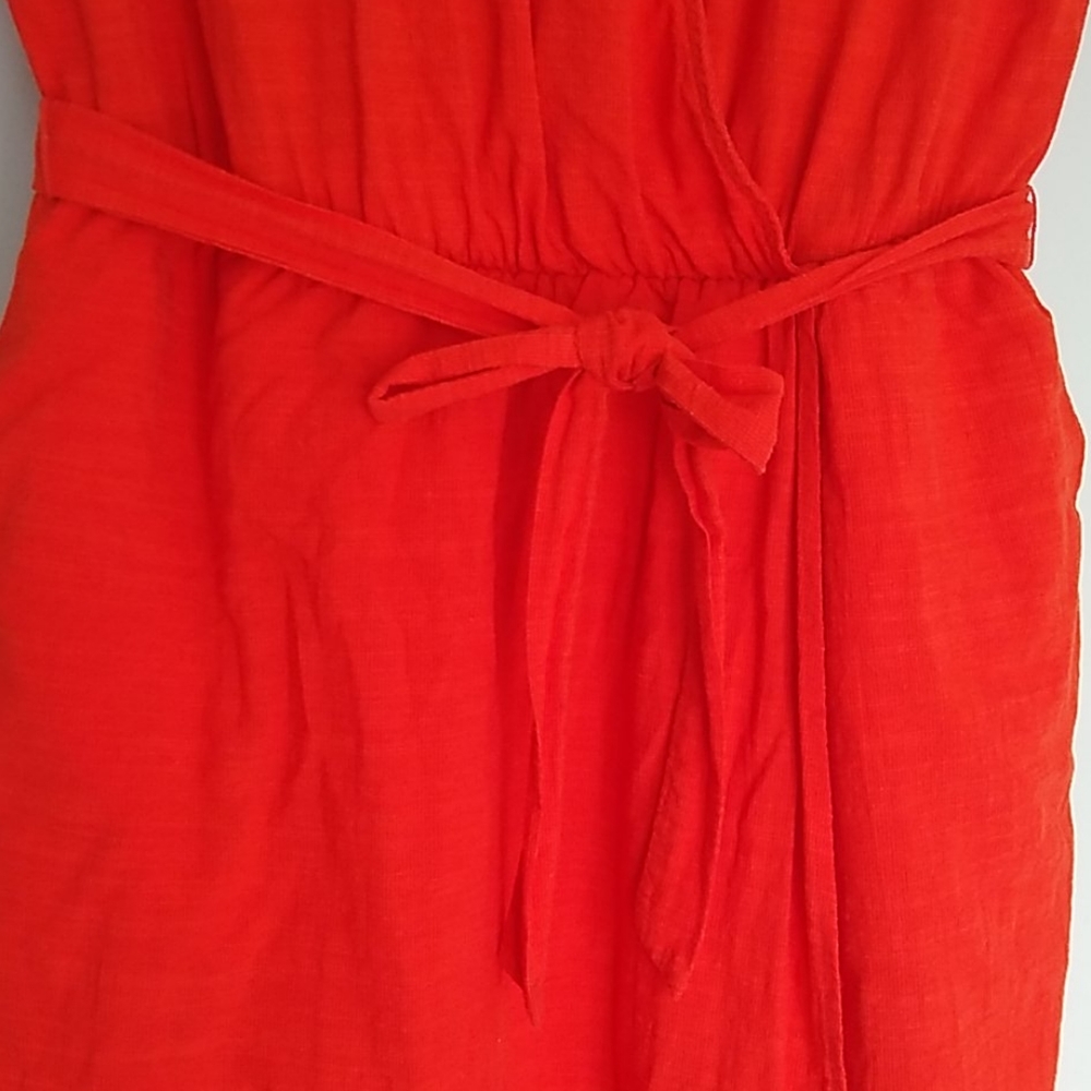 Universal Thread Red Wrap Dress - image 7
